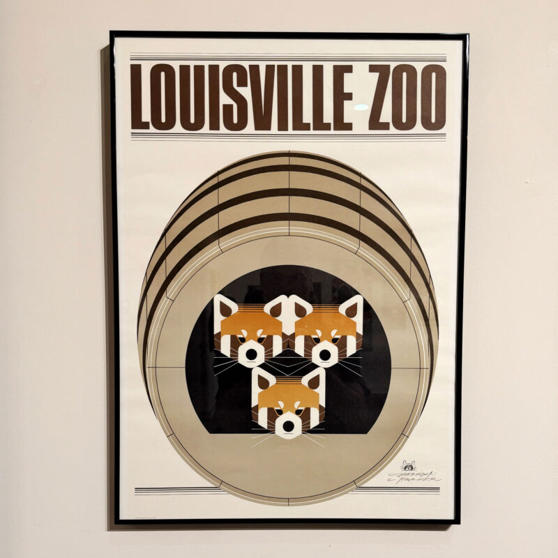 Charley Harper - Louisville Zoo poster
